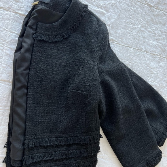 Karl Lagerfeld black bolero jacket - Picture 3 of 3